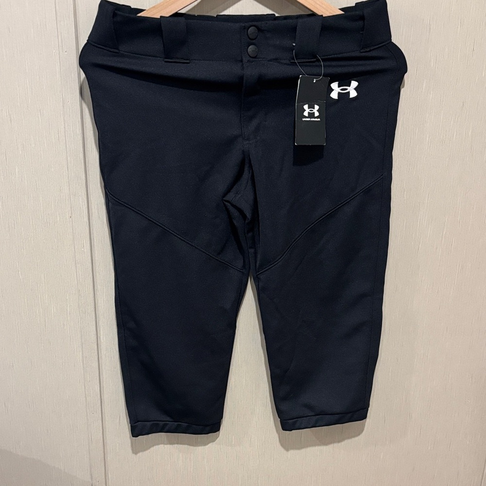 Under Armour Kids Black Baseball Pants